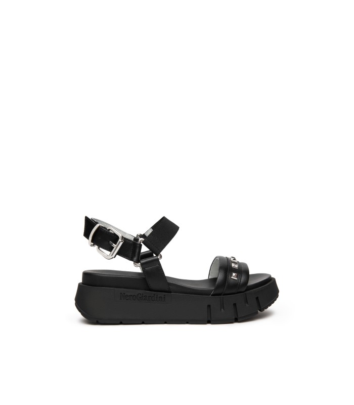 SANDALIAS MUJER NERO GIARDINI E617065D